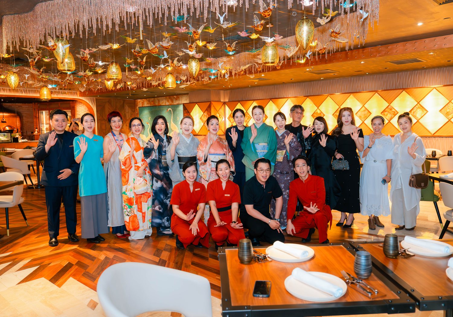 Private MIYABI salon reception