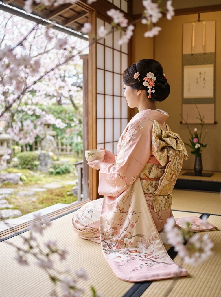 Seasonal kimono